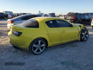 2004 Mazda RX-8 z VIN JM1FE17N640115680, wystawiony jako Copart lot #42156205 z przebiegiem 133 558 mil mil oraz Szkoda całkowita • Salvage title. Historia ofert i sprzedaży dostępna na DreamBid. Obrazek 3.