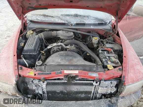 1999 Dodge Dakota SLT with VIN 1B7GG22X1XS163478, listed as a Copart auction lot 88742795 with 205,334 mi miles and Salvage Title. Bid and sale history available at carsss.com. Image 12.