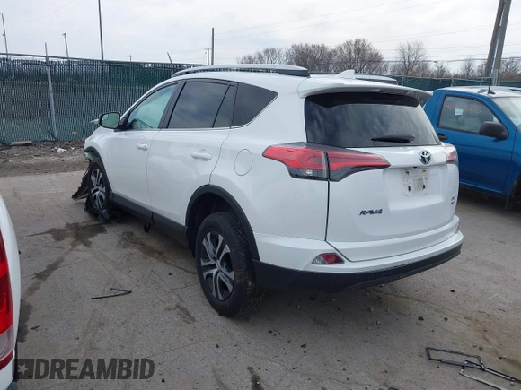 2016 Toyota RAV4 LE with VIN 2T3BFREV5GW532527, listed as a IAAI auction lot 41821876 with 37,577 mi miles and . Bid and sale history available at carsss.com. Image 3.