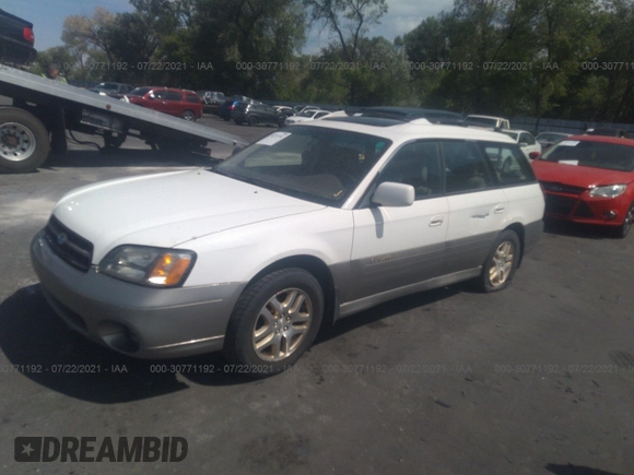 2000 Subaru Legacy Outback Limited with VIN 4S3BH6860Y7618211, listed as a IAAI auction lot 30771192 with 235,236 mi miles and . Bid and sale history available at DreamBid. Image 2.