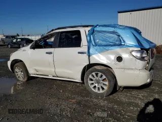2017 Toyota Sequoia Platinum with VIN 5TDDY5G12HS149881, listed as a Copart auction lot 79488914 with 0 mi miles and Salvage Title. Bid and sale history available at carsss.com. Image 2.