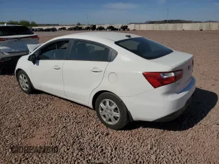 2014 Kia Rio LX with VIN KNADM4A38E6415462, listed as a Copart auction lot 52143555 with 60,079 mi miles and Salvage Title. Bid and sale history available at DreamBid. Image 2.