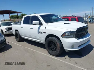 2018 Ram 1500 Sport with VIN 1C6RR7MT3JS162910, listed as a IAAI auction lot 42568793 with 123,333 mi miles and . Bid and sale history available at DreamBid. Image 1.