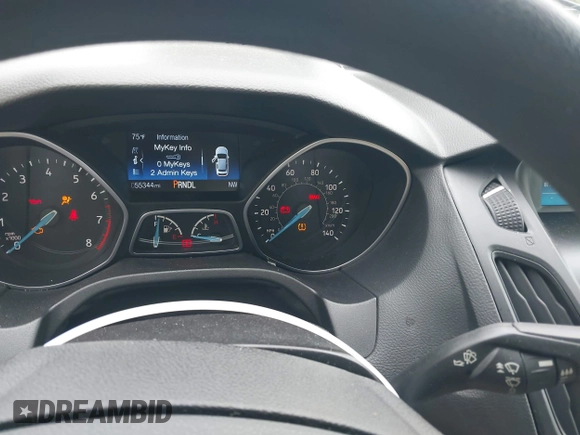 2018 Ford Focus SE z VIN 1FADP3F24JL247003, wystawiony jako IAAI lot #42531969 z przebiegiem 55 344 mil mil oraz . Historia ofert i sprzedaży dostępna na DreamBid. Obrazek 7.