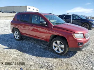 2016 Jeep Compass 75th Anniversary with VIN 1C4NJCBB7GD513753, listed as a Copart auction lot 43502735 with 73,887 mi miles and Salvage Title. Bid and sale history available at carsss.com. Image 4.