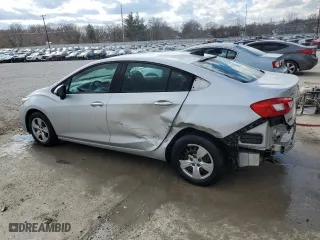 2017 Chevrolet Cruze LS with VIN 1G1BC5SM1H7169176, listed as a Copart auction lot 47208645 with 75,845 mi miles and Salvage Title. Bid and sale history available at carsss.com. Image 2.