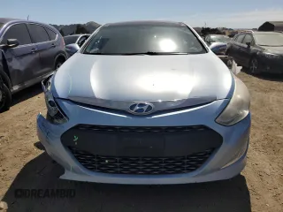 2012 Hyundai Sonata Hybrid with VIN KMHEC4A4XCA040859, listed as a Copart auction lot 63808295 with 110,339 mi miles and Salvage title. Bid and sale history available at DreamBid. Image 5.