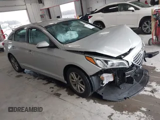 2017 Hyundai Sonata SE z VIN 5NPE24AF8HH444249, wystawiony jako IAAI lot #41548909 z przebiegiem 64 958 mil mil oraz . Historia ofert i sprzedaży dostępna na DreamBid. Obrazek 1.