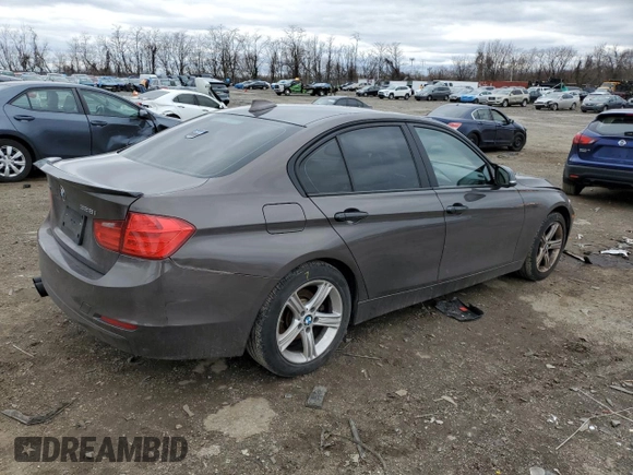 2013 BMW 3 Series 328i xDrive with VIN WBA3B5C52DF590133, listed as a Copart auction lot 47842795 with 133,604 mi miles and Salvage Title. Bid and sale history available at carsss.com. Image 3.