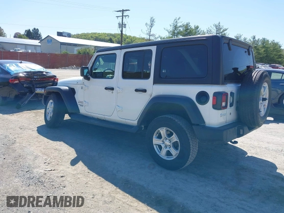 2020 Jeep Wrangler Unlimited Sport S с VIN 1C4HJXDN0LW204734, выставлен на аукционе IAAI как лот 42128859 с пробегом 92 017 миль миль и . История ставок и продаж доступна на DreamBid. Изображение 3.