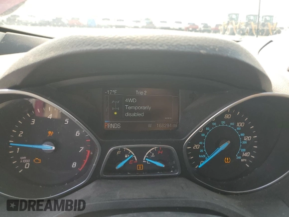 2015 Ford Escape Titanium with VIN 1FMCU9J91FUA67240, listed as a Copart auction lot 61858874 with 168,294 mi miles and Salvage Title. Bid and sale history available at carsss.com. Image 9.