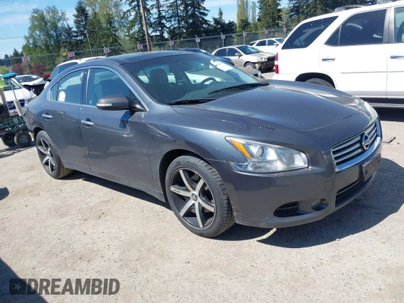 2012 Nissan Maxima SV z VIN 1N4AA5AP6CC868510, wystawiony jako IAAI lot #42078370 z przebiegiem 173 124 mil mil oraz . Historia ofert i sprzedaży dostępna na DreamBid. Obrazek 1.