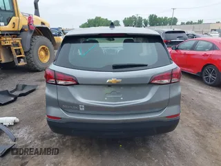 2023 Chevrolet Equinox LS with VIN 3GNAXHEG3PL160544, listed as a IAAI auction lot 42459256 with 9,349 mi miles and . Bid and sale history available at DreamBid. Image 16.