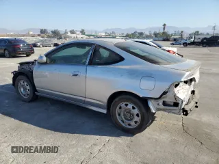 2002 Acura RSX Type S with VIN JH4DC53082C016478, listed as a Copart auction lot 75098844 with 181,082 mi miles and Salvage Title. Bid and sale history available at carsss.com. Image 2.