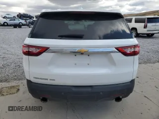 2020 Chevrolet Traverse LS with VIN 1GNEVLKW1LJ275991, listed as a Copart auction lot 71838494 with 98,110 mi miles and Salvage Title. Bid and sale history available at carsss.com. Image 6.