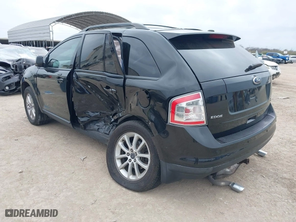 2010 Ford Edge SEL with VIN 2FMDK4JCXABB32867, listed as a IAAI auction lot 41517837 with 108,593 mi miles. Bid and sale history available at carsss.com. Image 3.
