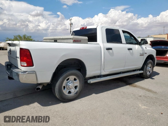 2017 Ram 2500 Tradesman with VIN 3C6UR5CJ8HG537559, listed as a Copart auction lot 62765325 with Not provided miles and Salvage title. Bid and sale history available at DreamBid. Image 3.
