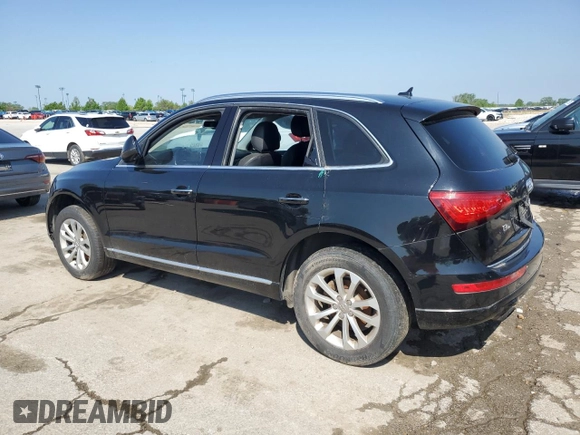 2015 Audi Q5 Premium Plus with VIN WA1LFAFP7FA038053, listed as a Copart auction lot 54517965 with 135,692 mi miles and Clean Title. Bid and sale history available at carsss.com. Image 2.