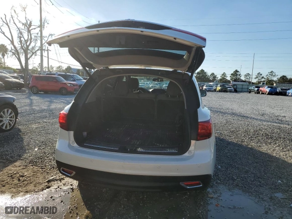 2015 Acura MDX Advance/Entertainment Pkg with VIN 5FRYD3H86FB007644, listed as a Copart auction lot 83615054 with 58,942 mi miles and Non Repairable. Bid and sale history available at carsss.com. Image 6.