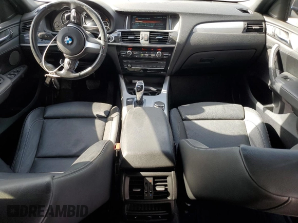 2017 BMW X4 M40i with VIN 5UXXW7C51H0U25766, listed as a Copart auction lot 77749324 with 101,289 mi miles and Salvage Title. Bid and sale history available at carsss.com. Image 8.