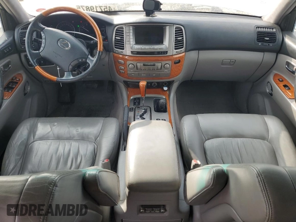 2006 Lexus LX 470 z VIN JTJHT00W964006862, wystawiony jako Copart lot #45719875 z przebiegiem 197 785 mil mil oraz Szkoda całkowita • Salvage title. Historia ofert i sprzedaży dostępna na DreamBid. Obrazek 8.