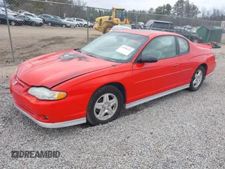 2001 Chevrolet Monte Carlo SS with VIN 2G1WX15K719159149, listed as a IAAI auction lot 41506221 with 1 mi miles. Bid and sale history available at carsss.com. Image 2.