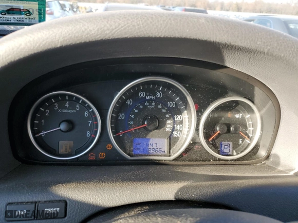 2008 Hyundai Veracruz GLS with VIN KM8NU73C58U073888, listed as a Copart auction lot 80733764 with 118,966 mi miles and Clean Title. Bid and sale history available at carsss.com. Image 9.