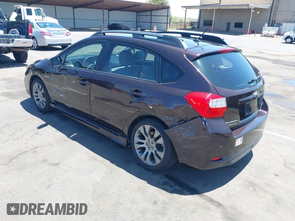 2013 Subaru Impreza Special Sports Premium with VIN JF1GPAL63D2895824, listed as a IAAI auction lot 42498670 with 189,944 mi miles and . Bid and sale history available at DreamBid. Image 3.