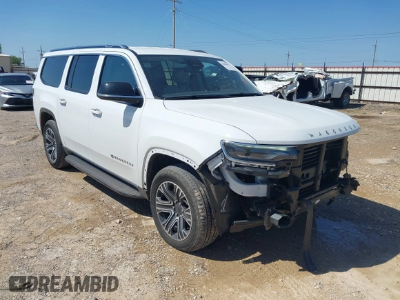 2024 Jeep Wagoneer Series II с VIN 1C4SJSBP7RS145081, выставлен на аукционе IAAI как лот 42460507 с пробегом 43 467 миль миль и . История ставок и продаж доступна на DreamBid. Изображение 1.