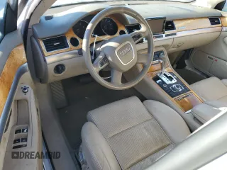 2008 Audi A8 L 4.2L with VIN WAUMV94E18N008231, listed as a Copart auction lot 44801515 with 0 mi miles and Salvage Title. Bid and sale history available at carsss.com. Image 8.