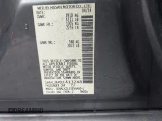 2014 Nissan Altima 2.5 with VIN 1N4AL3AP0EC413248, listed as a IAAI auction lot 41721125 with 93,596 mi miles. Bid and sale history available at carsss.com. Image 9.