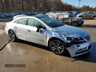 2013 Volkswagen CC Lux with VIN WVWRP7AN4DE543771, listed as a Copart auction lot 78415754 with 136,584 mi miles and Salvage Title. Bid and sale history available at DreamBid. Image 4.