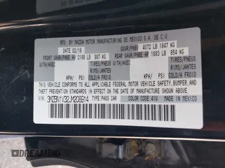 2018 Mazda 3 Touring with VIN 3MZBN1V32JM208914, listed as a IAAI auction lot 42066757 with 111,249 mi miles and . Bid and sale history available at DreamBid. Image 9.
