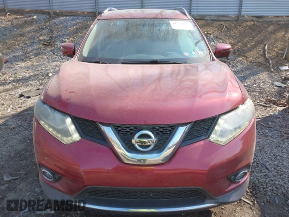 2016 Nissan Rogue SL with VIN 5N1AT2MV9GC786625, listed as a IAAI auction lot 41770817 with 108,969 mi miles and . Bid and sale history available at DreamBid. Image 12.