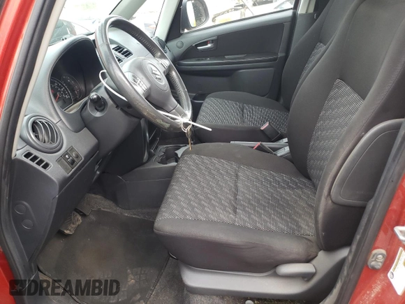 2008 Suzuki SX4 with VIN JS2YB413085109351, listed as a Copart auction lot 78315414 with 95,668 mi miles and Salvage Title. Bid and sale history available at carsss.com. Image 7.