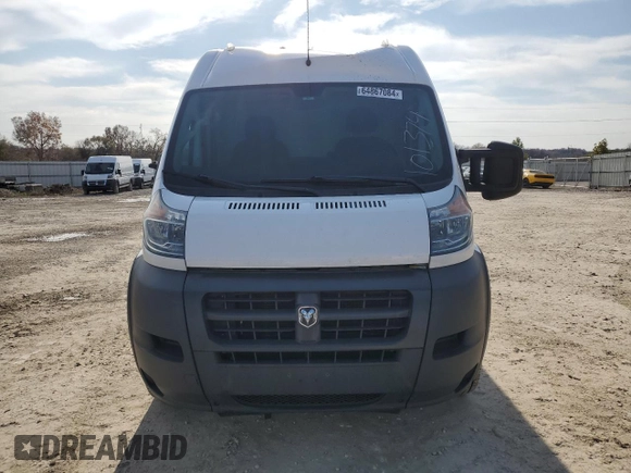 2018 Ram ProMaster Cargo with VIN 3C6URVJG7JE101374, listed as a Copart auction lot 64867084 with 88,159 mi miles and Salvage Title. Bid and sale history available at carsss.com. Image 5.