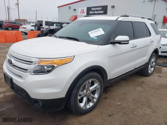 2014 Ford Explorer Limited with VIN 1FM5K8F88EGA17280, listed as a IAAI auction lot 41550592 with 144,494 mi miles. Bid and sale history available at carsss.com. Image 17.