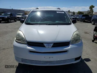 2005 Toyota Sienna CE с VIN 5TDZA23C45S317290, выставлен на аукционе Copart как лот 56559805 с пробегом 189 863 миль миль и Списание • Salvage title. История ставок и продаж доступна на DreamBid. Изображение 5.