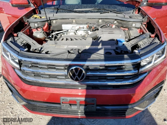 2021 Volkswagen Atlas Cross Sport 3.6L V6 SEL with VIN 1V2SE2CA2MC200407, listed as a Copart auction lot 79722614 with 41,104 mi miles and Salvage Title. Bid and sale history available at carsss.com. Image 12.