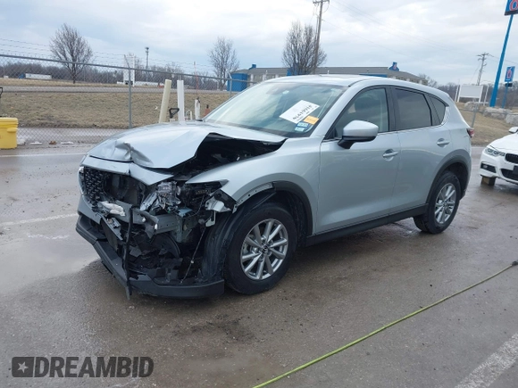 2023 Mazda CX-5 S Preferred with VIN JM3KFBCM1P0131070, listed as a IAAI auction lot 41661970 with 31,910 mi miles and . Bid and sale history available at carsss.com. Image 20.