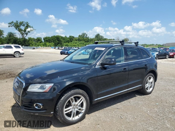 2014 Audi Q5 Premium Plus with VIN WA1LFAFP2EA114549, listed as a Copart auction lot 64859955 with 116,988 mi miles and Clean title. Bid and sale history available at DreamBid. Image 1.