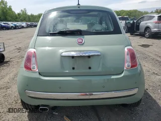 2012 FIAT 500 Lounge z VIN 3C3CFFCR8CT120214, wystawiony jako Copart lot #56963235 z przebiegiem 42 992 mil mil oraz Czysty tytuł • Clean title. Historia ofert i sprzedaży dostępna na DreamBid. Obrazek 6.