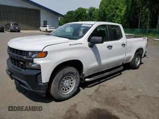 2020 Chevrolet Silverado 1500 Work Truck with VIN 1GCRYAEHXLZ316283, listed as a Copart auction lot 56252084 with 0 mi miles and Salvage Title. Bid and sale history available at carsss.com. Image 1.