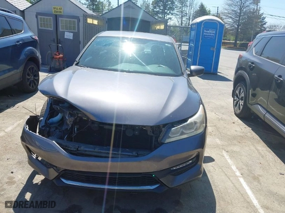 2016 Honda Accord Sedan Sport with VIN 1HGCR2F59GA058518, listed as a IAAI auction lot 41858731 with 173,539 mi miles. Bid and sale history available at carsss.com. Image 12.