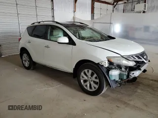 2011 Nissan Murano LE with VIN JN8AZ1MU3BW058668, listed as a Copart auction lot 50131535 with 162,931 mi miles and Salvage Title. Bid and sale history available at carsss.com. Image 4.