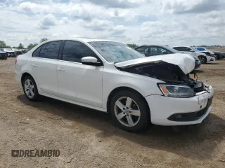 2012 Volkswagen Jetta TDI w/Premium & Nav with VIN 3VWLL7AJ4CM360634, listed as a Copart auction lot 58619355 with 171,903 mi miles and Salvage title. Bid and sale history available at DreamBid. Image 4.