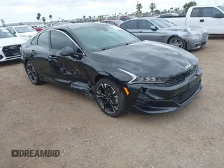 2022 Kia K5 GT-Line z VIN 5XXG64J22NG116746, wystawiony jako IAAI lot #42120701 z przebiegiem 47 687 mil mil oraz . Historia ofert i sprzedaży dostępna na DreamBid. Obrazek 1.