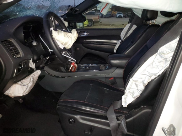 2017 Dodge Durango R/T with VIN 1C4SDHCT5HC609693, listed as a Copart auction lot 77828604 with 0 mi miles and Salvage Title. Bid and sale history available at carsss.com. Image 7.