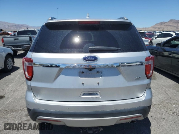 2017 Ford Explorer XLT with VIN 1FM5K7D81HGB22079, listed as a Copart auction lot 56990835 with 85,381 mi miles and Salvage title. Bid and sale history available at DreamBid. Image 6.