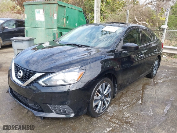 2019 Nissan Sentra S with VIN 3N1AB7AP4KY428216, listed as a IAAI auction lot 41846734 with 123,397 mi miles. Bid and sale history available at carsss.com. Image 17.